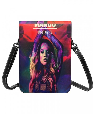 Becky Music G Singer Vintage Small Crossbody Cell Phone Purse Mini Handbag With Adjustable Strap For Women Girls $16.93 Cross...