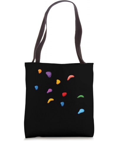 Rock Climbing Holds Climber Bouldering Funny Mountain Tote Bag $16.18 Totes