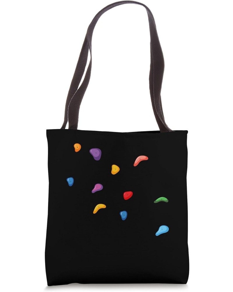 Rock Climbing Holds Climber Bouldering Funny Mountain Tote Bag $16.18 Totes