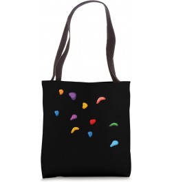 Rock Climbing Holds Climber Bouldering Funny Mountain Tote Bag $16.18 Totes