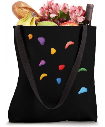 Rock Climbing Holds Climber Bouldering Funny Mountain Tote Bag $16.18 Totes