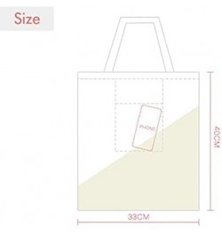 Science Cell Microcosc Pattern Tote Canvas Bag Shopping Satchel Casual Handbag $14.26 Totes