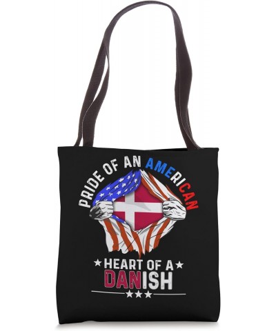 Danish American America Pride Foreign Country Denmark Flag Tote Bag $12.60 Totes