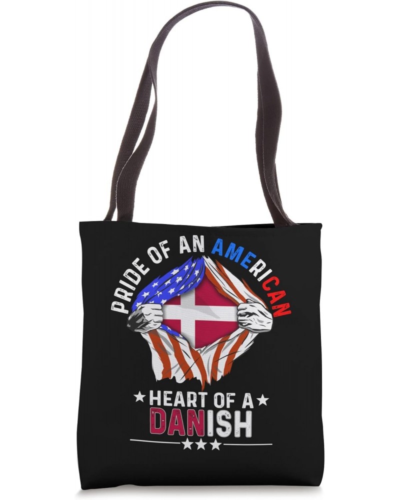 Danish American America Pride Foreign Country Denmark Flag Tote Bag $12.60 Totes