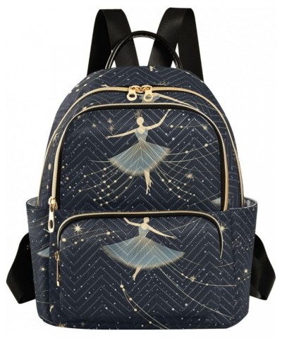 Mini Backpack Purse for Women, Beautiful Ballerinas Travel Bag Casual Daypack Shoulder Bag Small $16.00 Backpacks