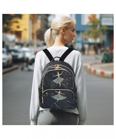 Mini Backpack Purse for Women, Beautiful Ballerinas Travel Bag Casual Daypack Shoulder Bag Small $16.00 Backpacks