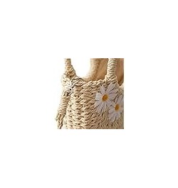 Straw Bag Summer Straw Beach Bag Straw Woven Handbag Women Crossbody Bag Shoulder Woven Beach Bag Straw Bags Women (Color : O...