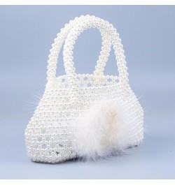 Luxury Pearl Purses Shoulder Bag for Women Pearl Bag Handmade Bags Women's Crossbody Beaded Clutch Evening Bag Wedding Party ...