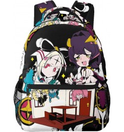 Gushing Over Magical Hiiragi Poster Backpack Purse For Adult, Anti Theft Travel Backpack Purse Shoulder Bags With Anime $30.9...