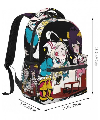 Gushing Over Magical Hiiragi Poster Backpack Purse For Adult, Anti Theft Travel Backpack Purse Shoulder Bags With Anime $30.9...