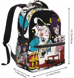 Gushing Over Magical Hiiragi Poster Backpack Purse For Adult, Anti Theft Travel Backpack Purse Shoulder Bags With Anime $30.9...