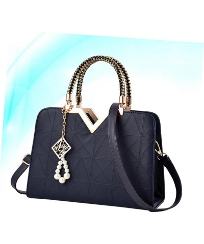 Women Shoulder Bag Handbags Women Bag Women Handbag Large Capacity Shoulder Bag Messenger Bag Fashion Dark Blue $18.65 Totes