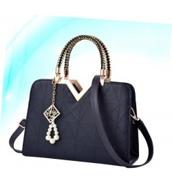 Women Shoulder Bag Handbags Women Bag Women Handbag Large Capacity Shoulder Bag Messenger Bag Fashion Dark Blue $18.65 Totes