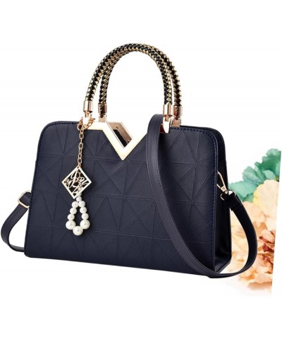 Women Shoulder Bag Handbags Women Bag Women Handbag Large Capacity Shoulder Bag Messenger Bag Fashion Dark Blue $18.65 Totes