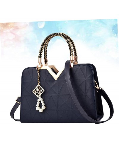 Women Shoulder Bag Handbags Women Bag Women Handbag Large Capacity Shoulder Bag Messenger Bag Fashion Dark Blue $18.65 Totes