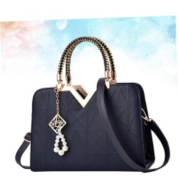 Women Shoulder Bag Handbags Women Bag Women Handbag Large Capacity Shoulder Bag Messenger Bag Fashion Dark Blue $18.65 Totes