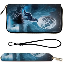 Wristlet Wallet for Women Teen Girls RFID Blocking Credit Card Holder with Removable Wristlet, Leather Phone Wallet Clutch La...