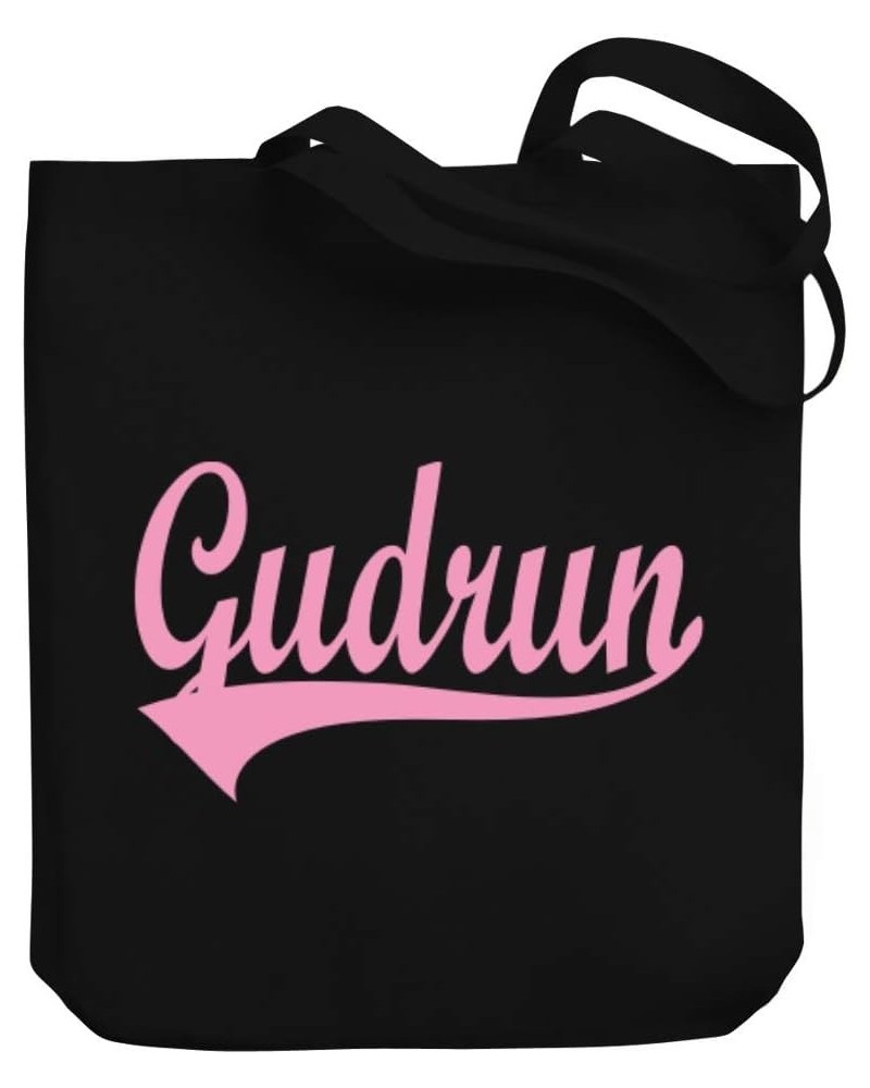 Gudrun Baseball Style Canvas Tote Bag 10.5" x 16" x 4 $20.79 Totes