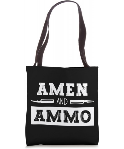 Jesus Gun Second Amendment Christian Apparel God Tote Bag $13.23 Totes