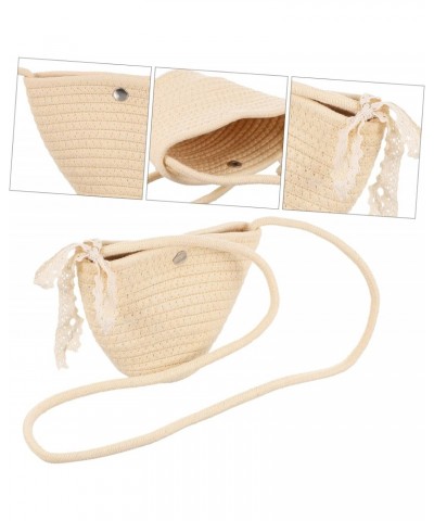 Woven Bag Shoulder Bag Cross Body Bag for Woman Cross Body Purse Handbags Crossbody Bag Pastoral Style Beach Bag Pastoral Sty...