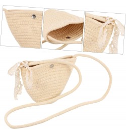 Woven Bag Shoulder Bag Cross Body Bag for Woman Cross Body Purse Handbags Crossbody Bag Pastoral Style Beach Bag Pastoral Sty...