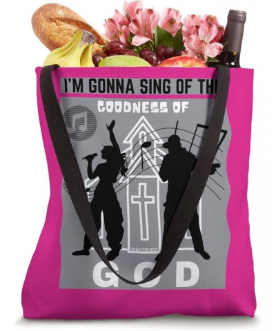 I'M GONNA SING OF THE GOODNESS OF GOD Christian Song Worship Tote Bag $9.43 Totes