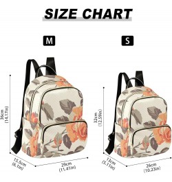 Vintage Rose02 Fashion Backpack Purse Ladies Fashion Rucksack Travel Shoulder Bag Casual Daily Backpack Work Bag Medium $18.8...