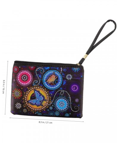 Banquet Bag Bling Women Wallet 2 Sets Handbag Key Pouch Zipper Evening Bag Small Zipper Pouch Women Coin Pouch Women Hand Pur...