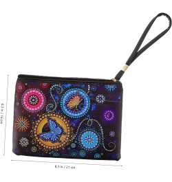 Banquet Bag Bling Women Wallet 2 Sets Handbag Key Pouch Zipper Evening Bag Small Zipper Pouch Women Coin Pouch Women Hand Pur...