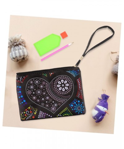 Banquet Bag Bling Women Wallet 2 Sets Handbag Key Pouch Zipper Evening Bag Small Zipper Pouch Women Coin Pouch Women Hand Pur...