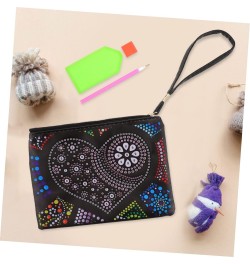 Banquet Bag Bling Women Wallet 2 Sets Handbag Key Pouch Zipper Evening Bag Small Zipper Pouch Women Coin Pouch Women Hand Pur...