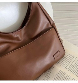 Shoulder Bag for Women, Solid Color Genuine Leather Shoulder Bag Tote Handbag Big Capacity Travel Purse Weekender Bag Shopper...