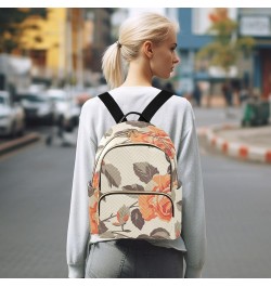 Vintage Rose02 Fashion Backpack Purse Ladies Fashion Rucksack Travel Shoulder Bag Casual Daily Backpack Work Bag Medium $18.8...