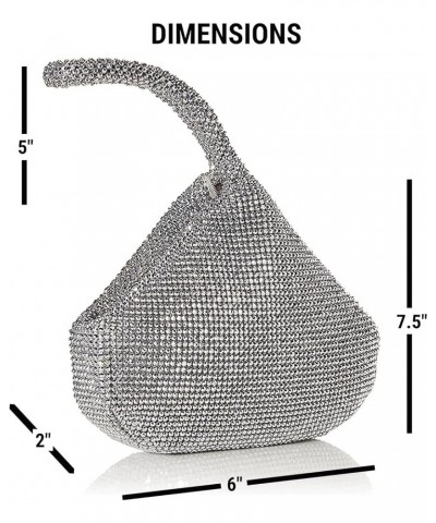 Staci Mesh Wristlet Pouch Silver Ii $16.98 Wristlets