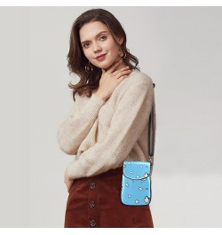 Stylish PU Leather Phone Purse with Credit Card Slots - Versatile Fashion Bag for Women Love heart Multicoloured7 $13.00 Cros...