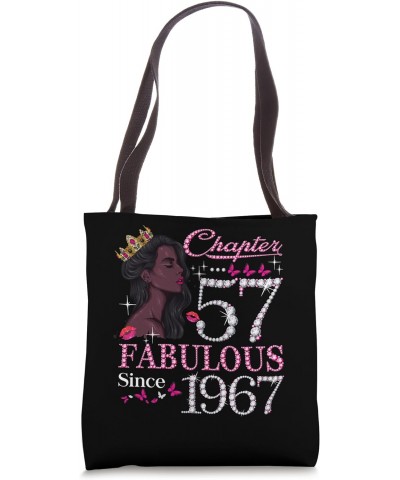 Womens Chapter 57 EST 1967 57 Years Old 57th Birthday Queen Tote Bag $9.66 Totes