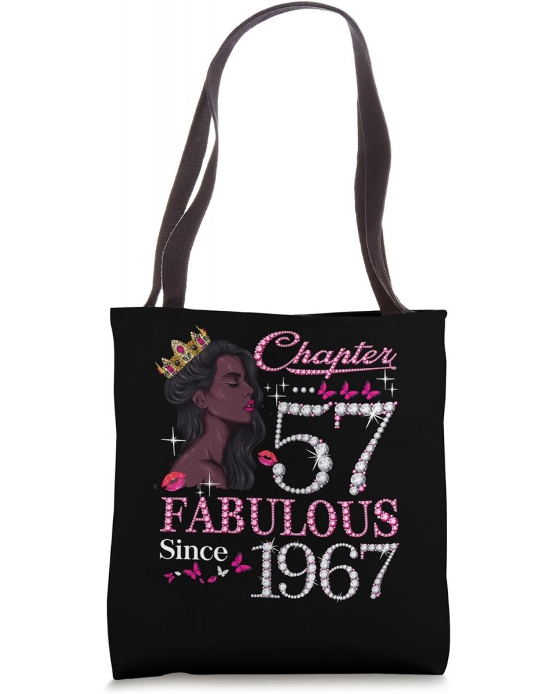 Womens Chapter 57 EST 1967 57 Years Old 57th Birthday Queen Tote Bag $9.66 Totes