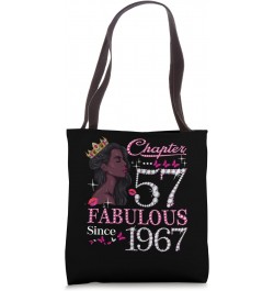 Womens Chapter 57 EST 1967 57 Years Old 57th Birthday Queen Tote Bag $9.66 Totes