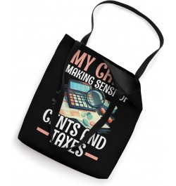 Mom Of A Tax Accountant Finance Accounting Tax Season Tote Bag $10.25 Totes