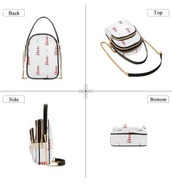 Lighthouse Anchor Waves Small Crossbody Handbag for Women Mini Over Shoulder Purse with Three Zippered Pockets Durable Cell P...