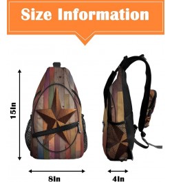 Sling Bag Crossbody Bag for Women Men Leopard Print Animal Skin Waterproof Hiking Backpack Lightweight Chest Shoulder Bag Day...