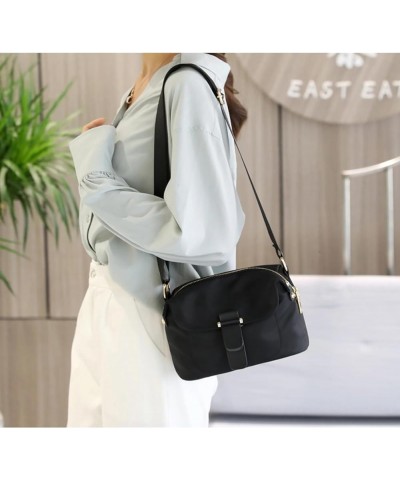 Crossbody Bags For Women Waterproof Lightweight Shoulder Bag Nylon Multiple pockets Handbags Casual Bag Small Purse Black $15...