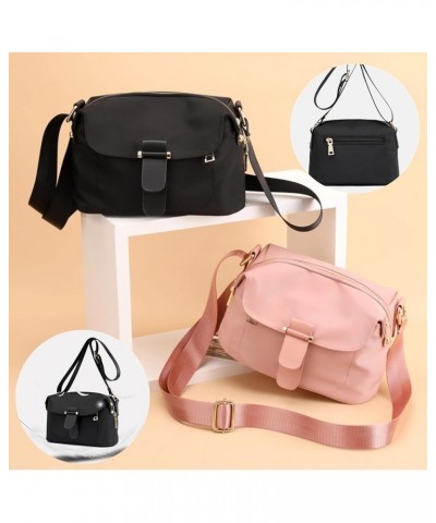 Crossbody Bags For Women Waterproof Lightweight Shoulder Bag Nylon Multiple pockets Handbags Casual Bag Small Purse Black $15...