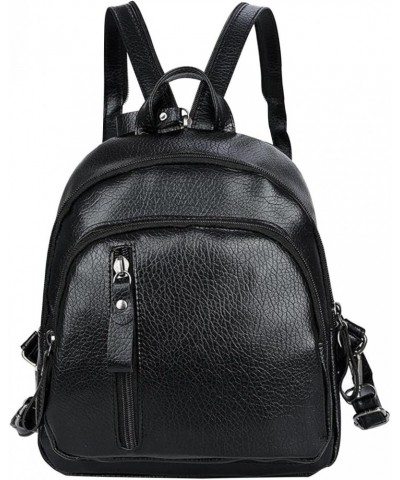 Mini Leather Backpack for Women 4 in 1 to Carry Convertible Backpack Shoulder Handbag Crossbody Bag $8.95 Backpacks