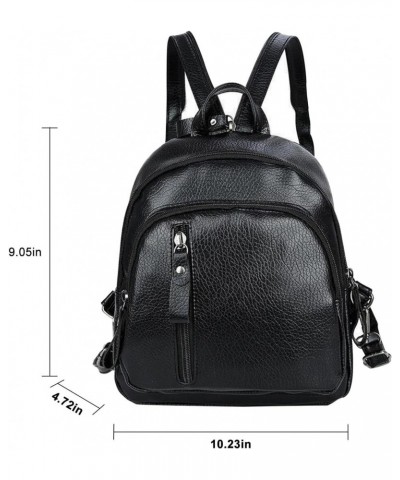 Mini Leather Backpack for Women 4 in 1 to Carry Convertible Backpack Shoulder Handbag Crossbody Bag $8.95 Backpacks