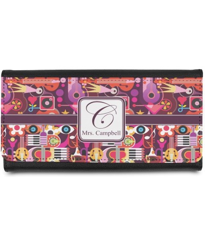 Personalized Abstract Music Leatherette Ladies Wallet $27.68 Wallets