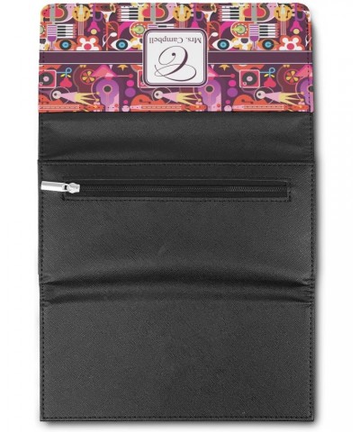 Personalized Abstract Music Leatherette Ladies Wallet $27.68 Wallets