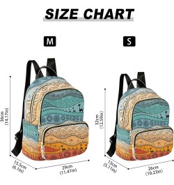 African Ethnic Tribal Backpack for Women Shoulder Bag Lightweight Mini Backpack Casual Daypack Back Pack for Travel Small(11....