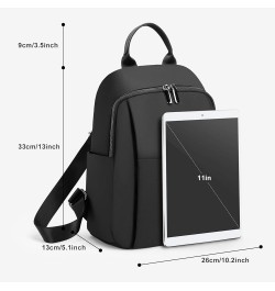 Mini Backpack for Women Nylon Travel Backpack Purse Multi Pockets Anti-Theft Bookbag Ladies Shoulder Bag Small Casual Daypack...