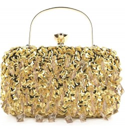 Women Tassels Sequin Clutch Bag Glitter Beaded Sequin Evening Handbags Crystal Vintage Cocktail Party Purse Gold $20.51 Eveni...